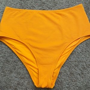 High waste bikini bottom